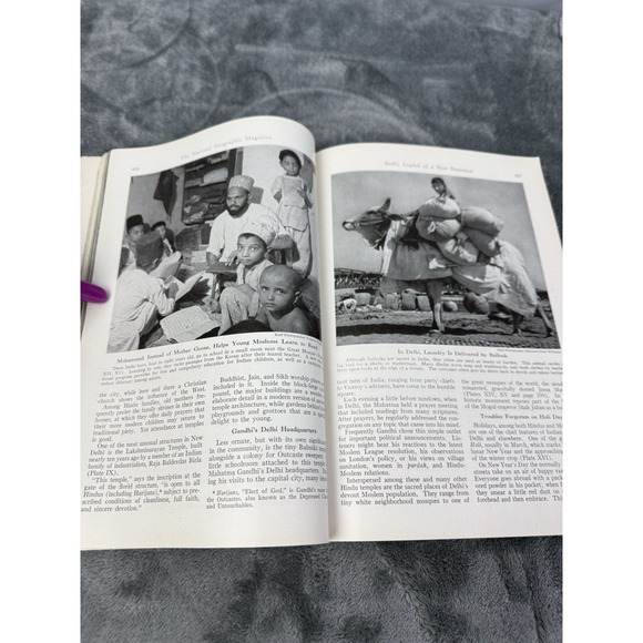 Vintage 1947 February National Geographic Journal Magazine‎ Paperback Book - Picture 6 of 8